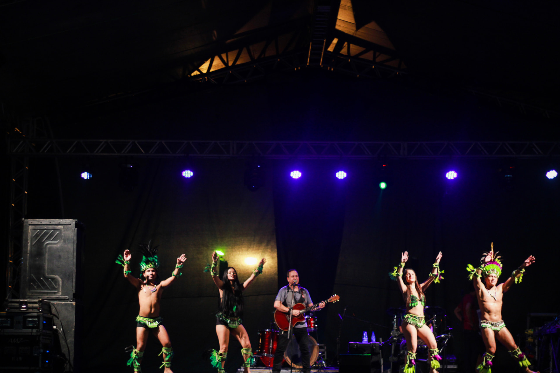Apresentação cultural amazônica