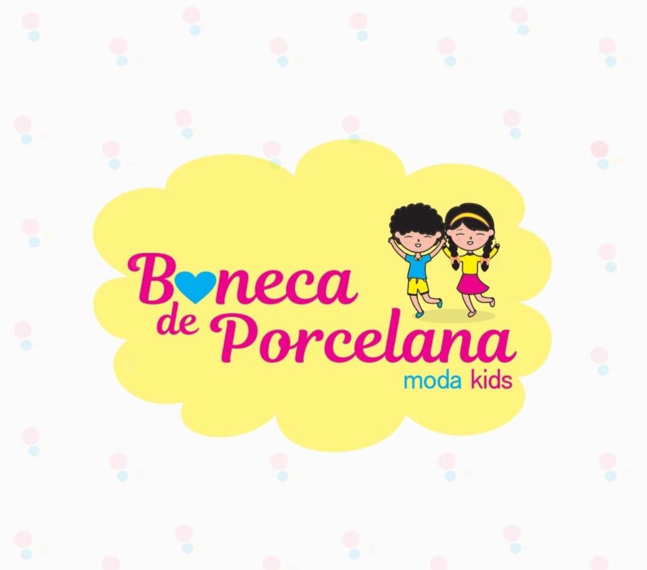 Boneca de Porcelana Moda Kids