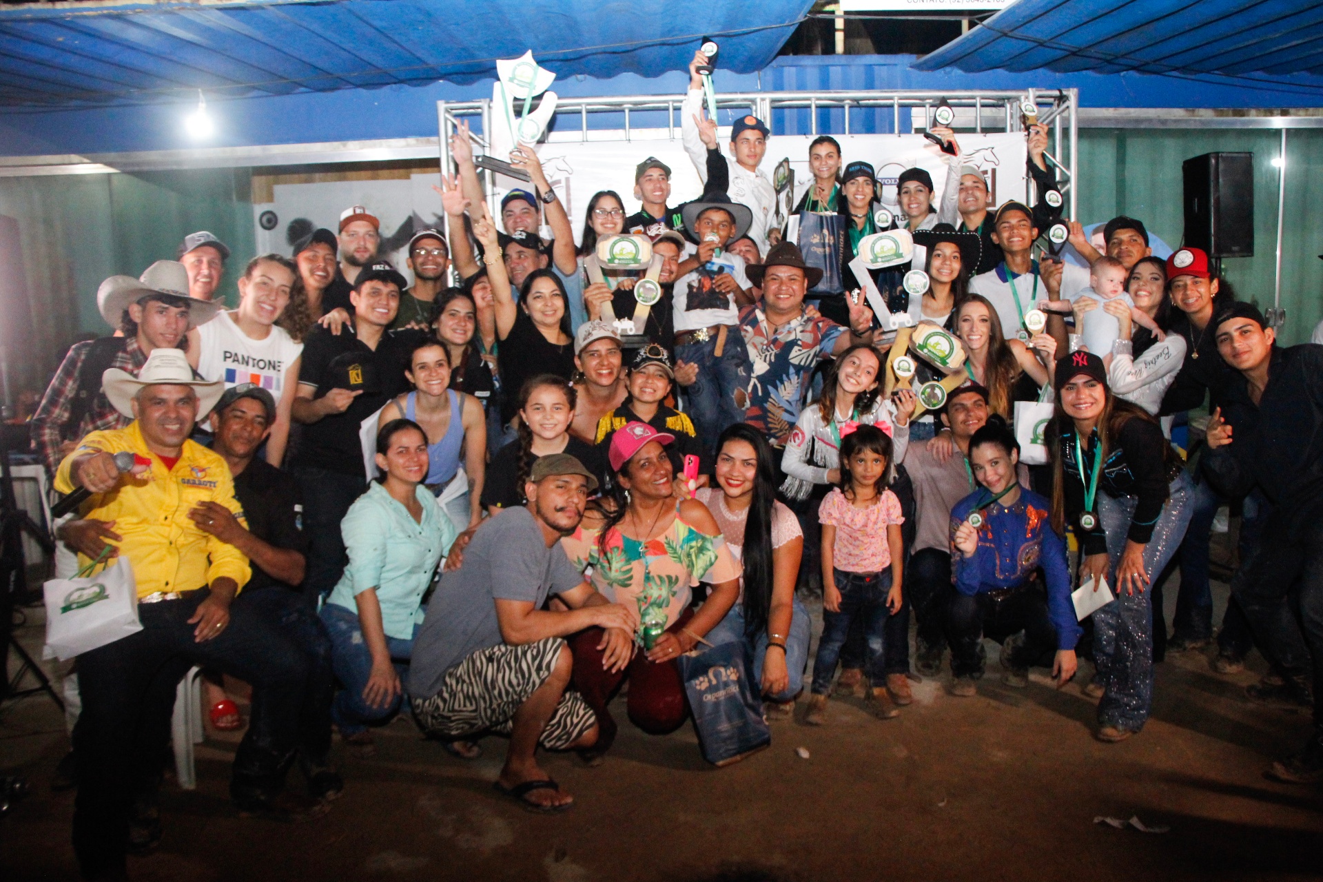 Premiação das provas equestres